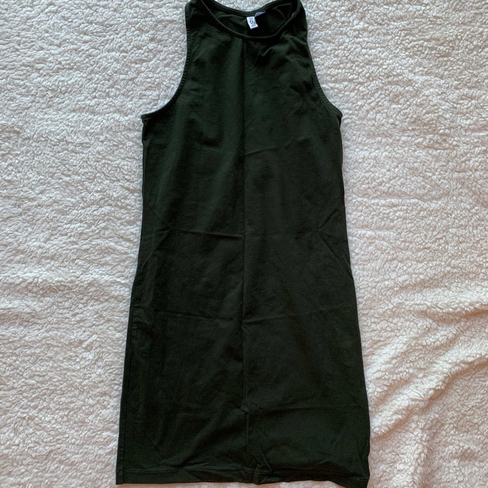 H&M Dark Green Pencil Dress